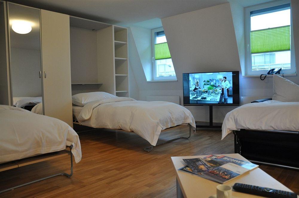 Residence Apartments By Hotel Du Commerce Basilea Exterior foto