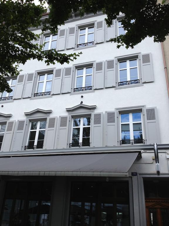 Residence Apartments By Hotel Du Commerce Basilea Exterior foto